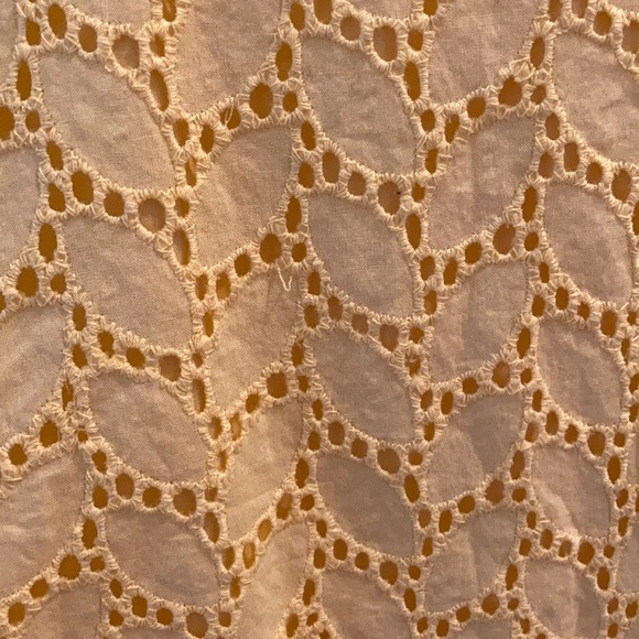 Ann Taylor Loft | Yellow Lace Shift Dress - Picture 3 of 5